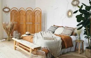 bedroom sanctuary looking organized and rejuvenated