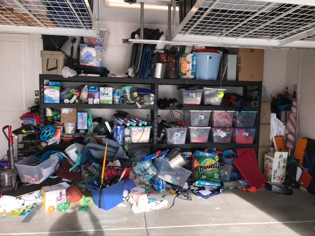professional garage organizing