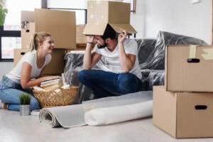 moving into a new home and getting organized