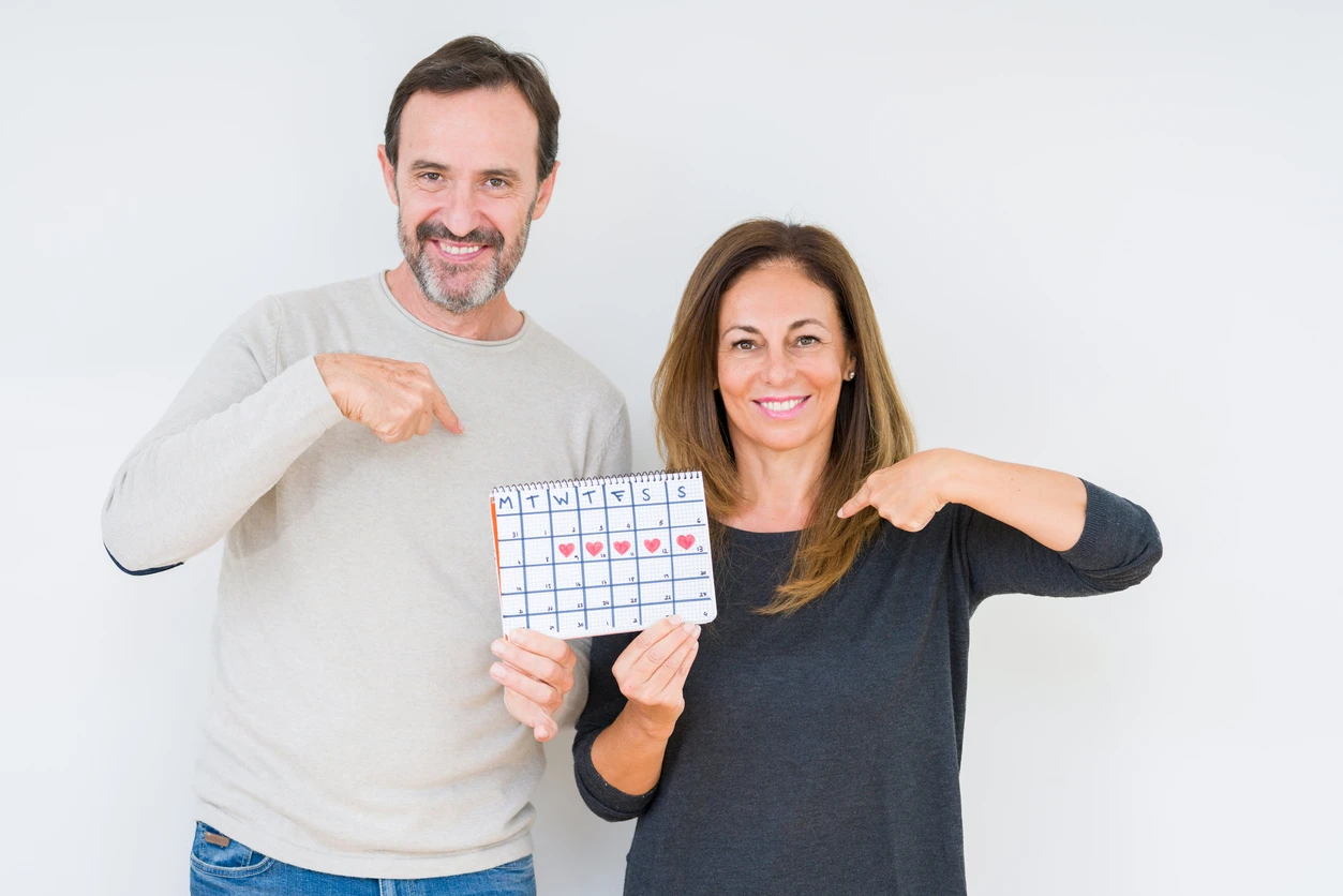 Husband and wife shared calendar