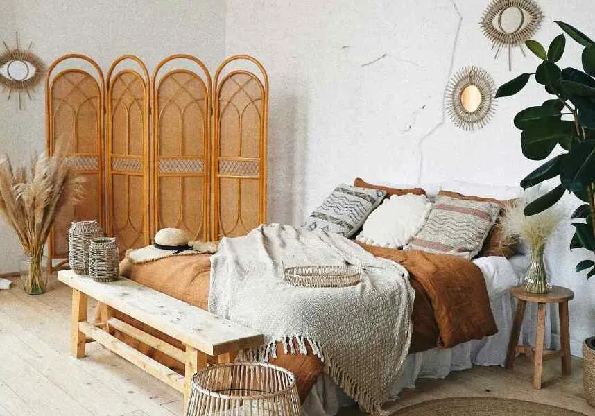 bedroom sanctuary looking organized and rejuvenated