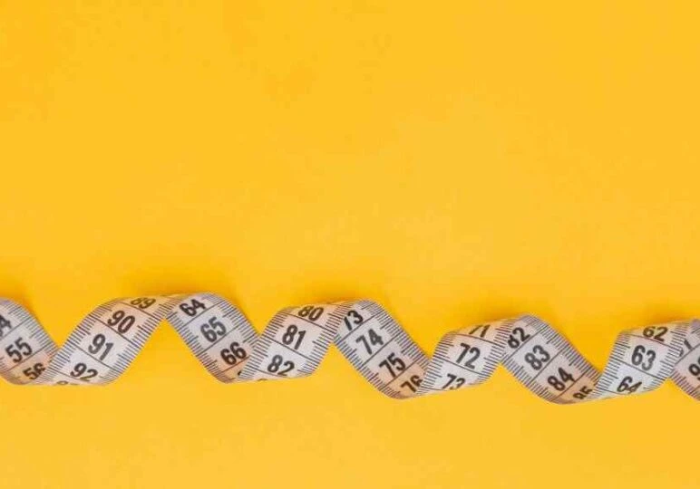 Changing Clothing Sizes represented by tape measure