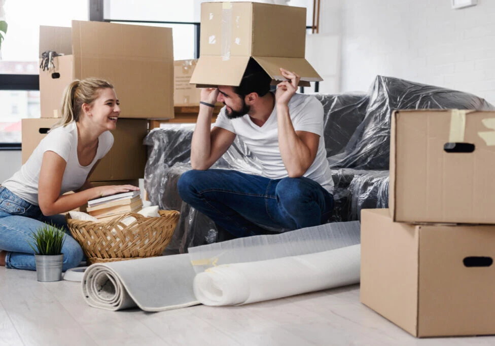 moving into a new home and getting organized